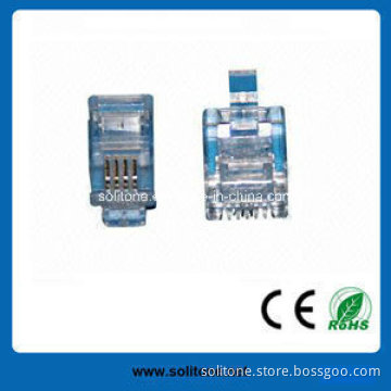 Rj11 Telephone Modular Plug for 4p4c